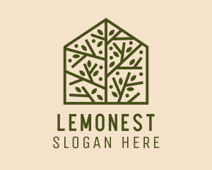 Branch - Forest Branch House logo design