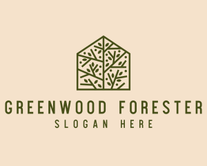 Forest Branch House logo design