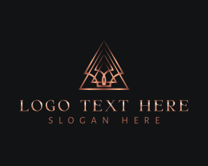 Triangle - Pyramid Triangle Company logo design