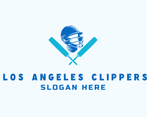 Cricket Sport Athlete Logo