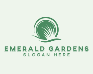 Grass Lawn Garden logo design