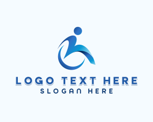 Support - Disabled Rehabilitation Charity logo design