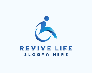 Rehabilitation - Disabled Rehabilitation Charity logo design
