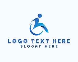Disabled - Disabled Rehabilitation Charity logo design
