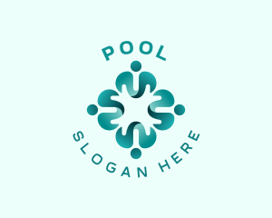 Association - People Support Team logo design