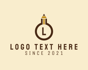 Tutorial - Drawing Pencil Learning Center logo design