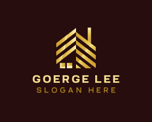 Premium Real Estate Builder Logo