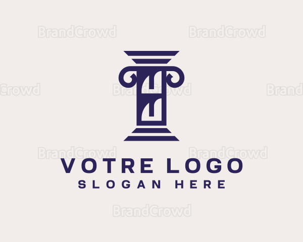 Legal Law Column Logo