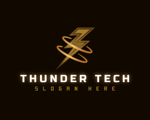 Thunder - Thunder Bolt Electric logo design
