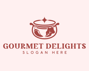 Chinese Hot Pot Dining logo design