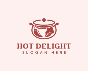 Chinese Hot Pot Dining logo design