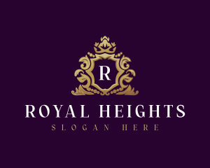 Elegant Royal Shield logo design