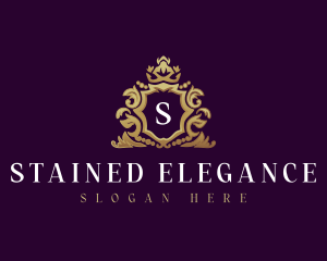 Elegant Royal Shield logo design