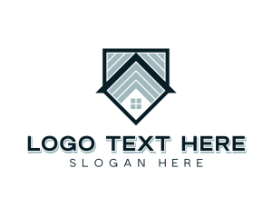 House Roof Maintenance logo design