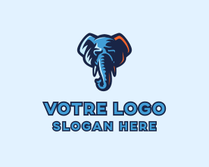 Elephant Mammoth Animal  Logo