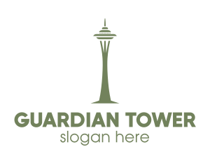 Seattle Space Needle logo design