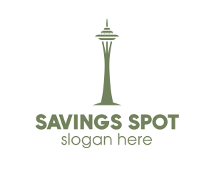 Seattle Space Needle logo design