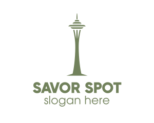 Seattle Space Needle logo design