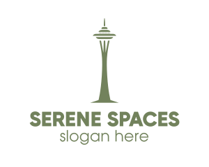 Seattle Space Needle logo design