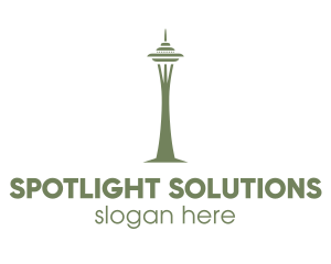 Seattle Space Needle logo design