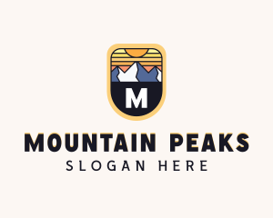 Mountain Peak Summit logo design