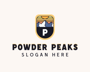 Mountain Peak Summit logo design