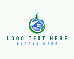 Wash - Eco Housekeeping Squeegee logo design