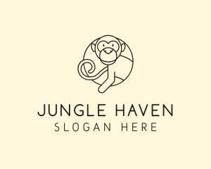 Monkey Animal Center logo design