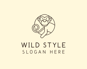 Monkey Animal Center logo design