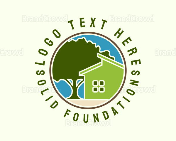 Green House Tree Logo