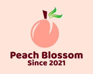 Peach - Peach Fruit Stall logo design