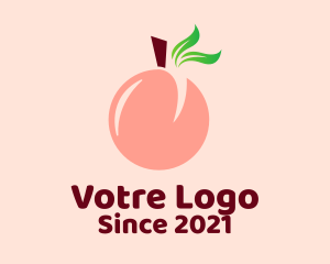 Dragon Fruit - Peach Fruit Stall logo design