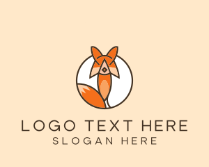 Pet Store - Fox Tail Animal logo design