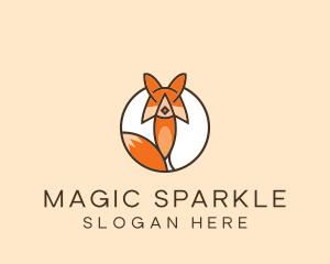 Fox Tail Animal  logo design