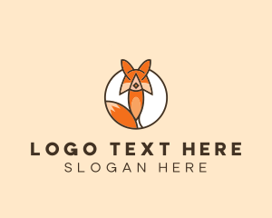 Animal - Fox Tail Animal logo design