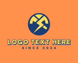 Modern - Tech Power Charge logo design