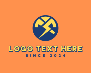 Pattern - Tech Power Charge logo design