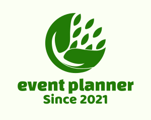 Eco Friendly - Botanical Leaf Pod logo design