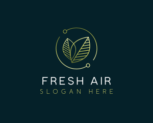 Leaf Nature Eco logo design