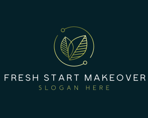 Leaf Nature Eco logo design