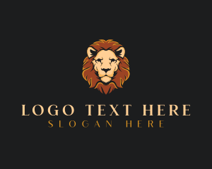 Safari - Wild Animal Lion logo design
