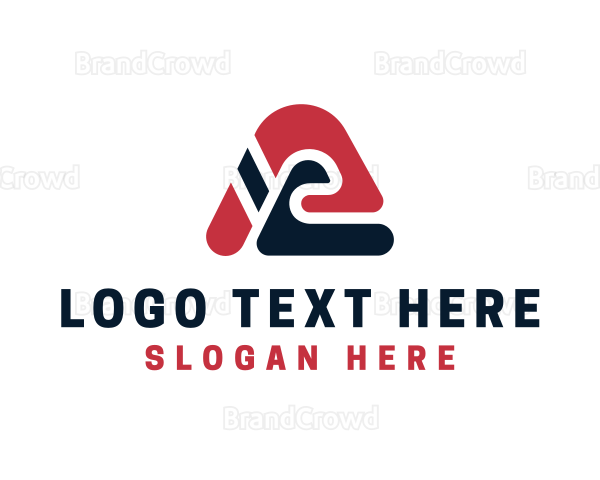 Modern Technology Letter A Logo