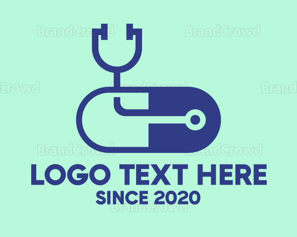 Medical Doctor Check Up Logo