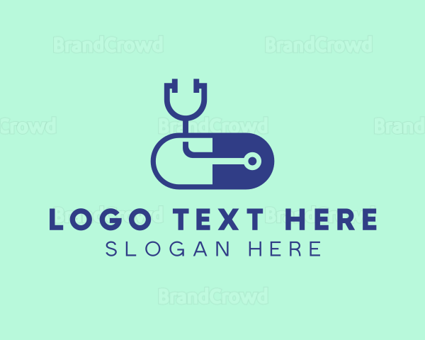 Medical Doctor Check Up Logo
