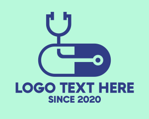 Health Care Worker - Medical Doctor Check Up logo design