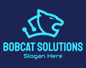 Bobcat - Circuit Tech Wildcat logo design
