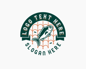 Fishing - Fish Seafood Market logo design