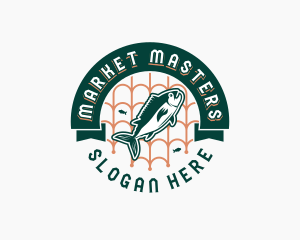 Fish Seafood Market logo design