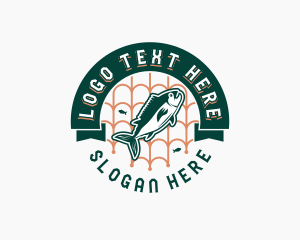 Fish Seafood Market Logo