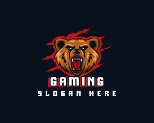 Wild Angry Bear Gaming Logo